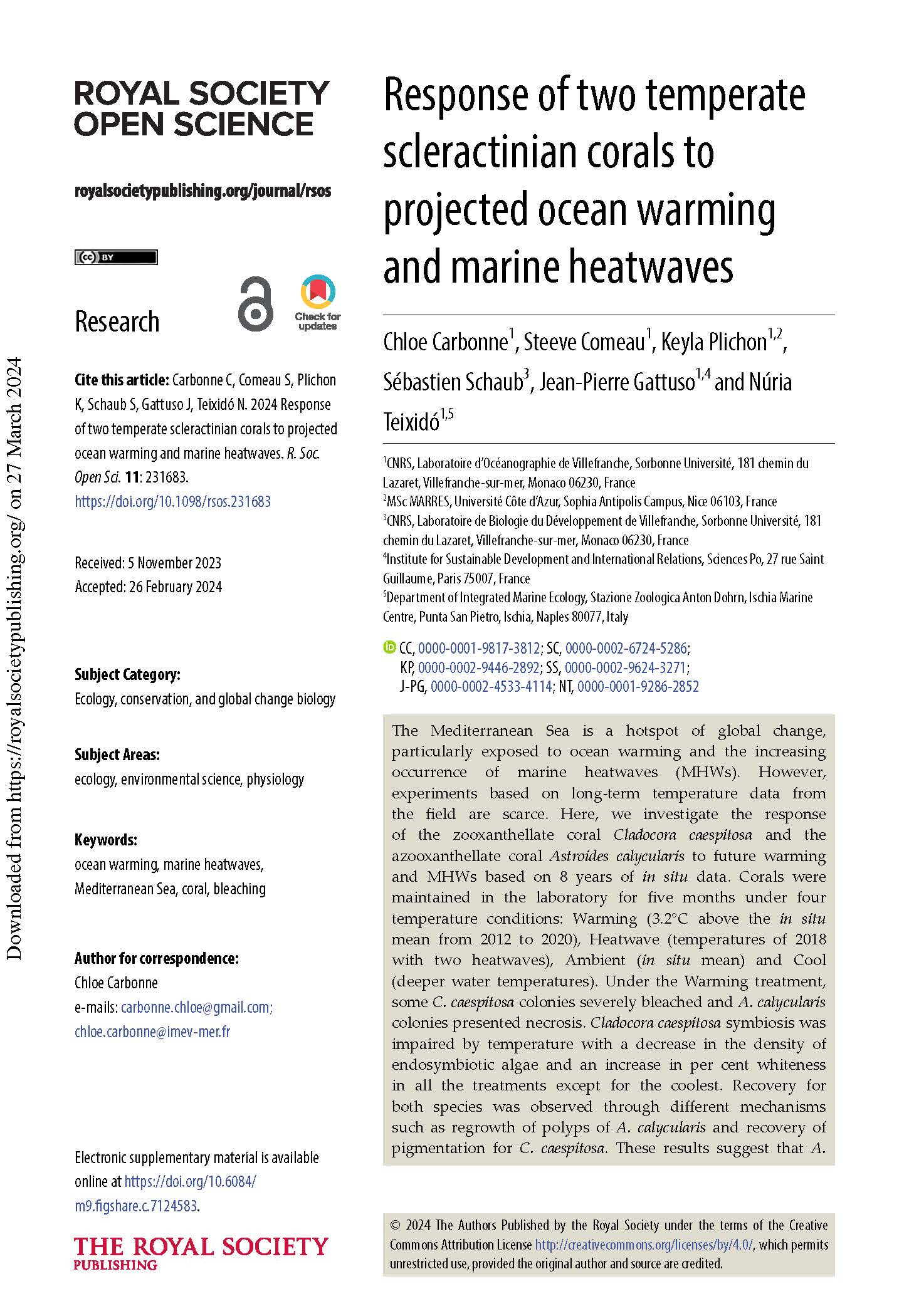Pagine da 51 Carbonne etal 2024 Marine heatwaves Royal Society Open Science.pdf