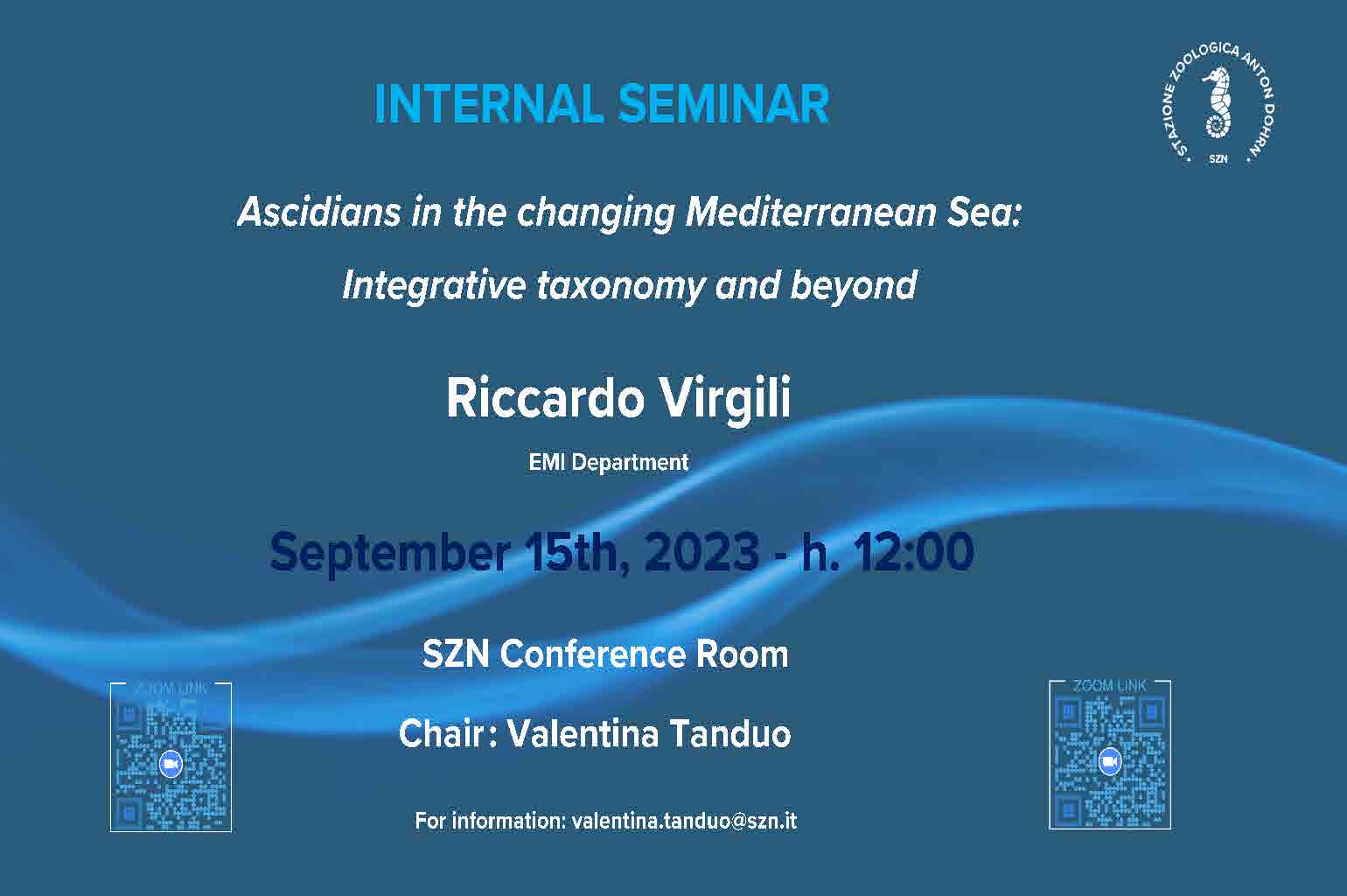 Seminar R.Virgili 15 09 23