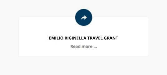 Emilio Riginella Travel Grant 2