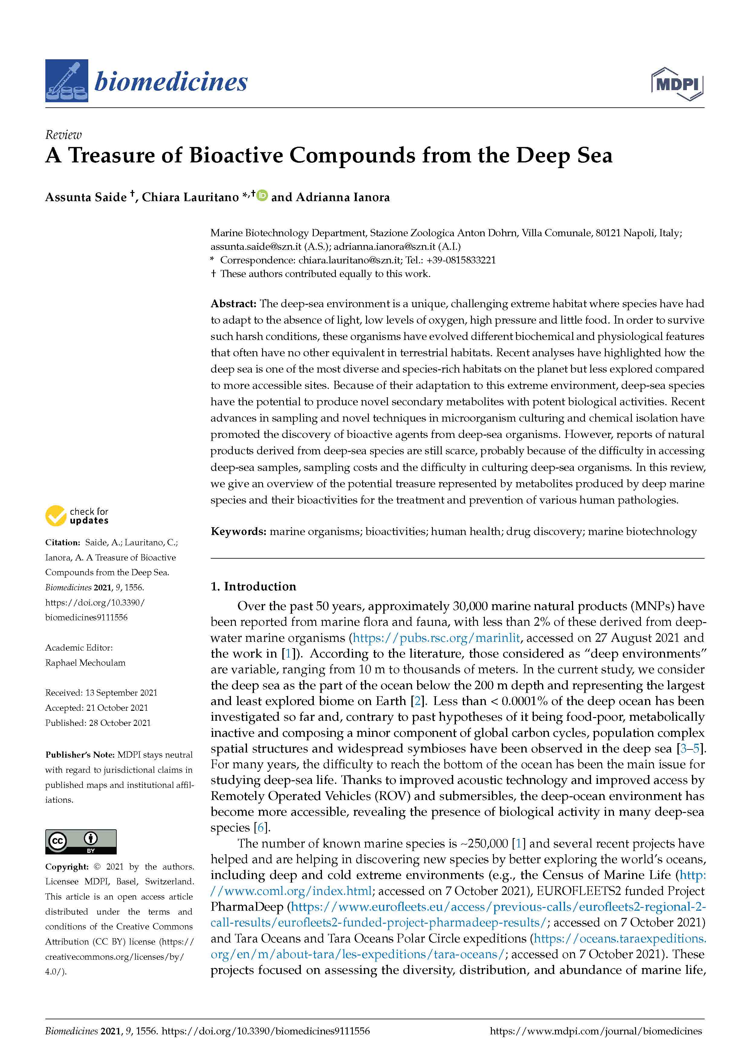 2021. Saide et al Biomedicines2