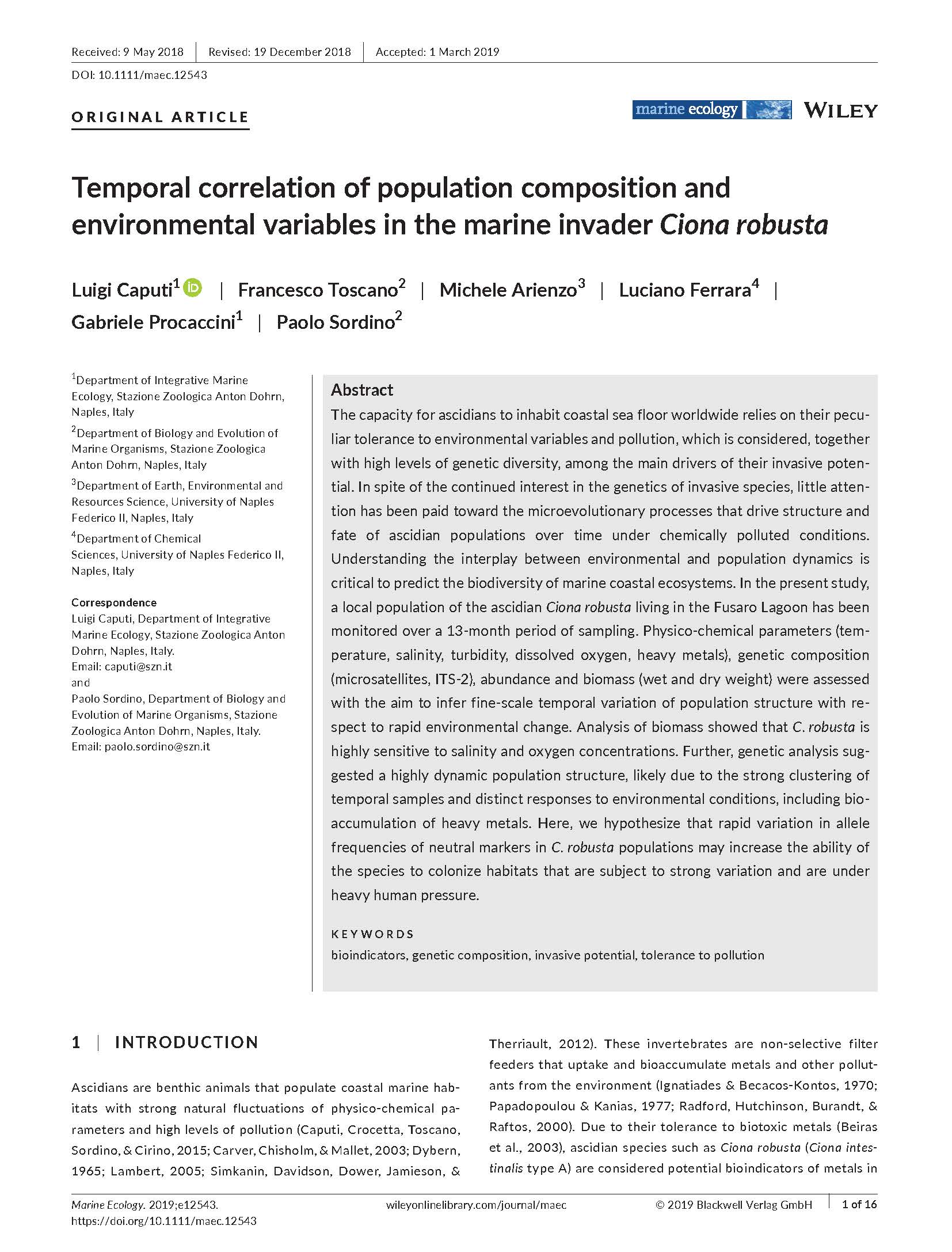 Caputi et al 2019