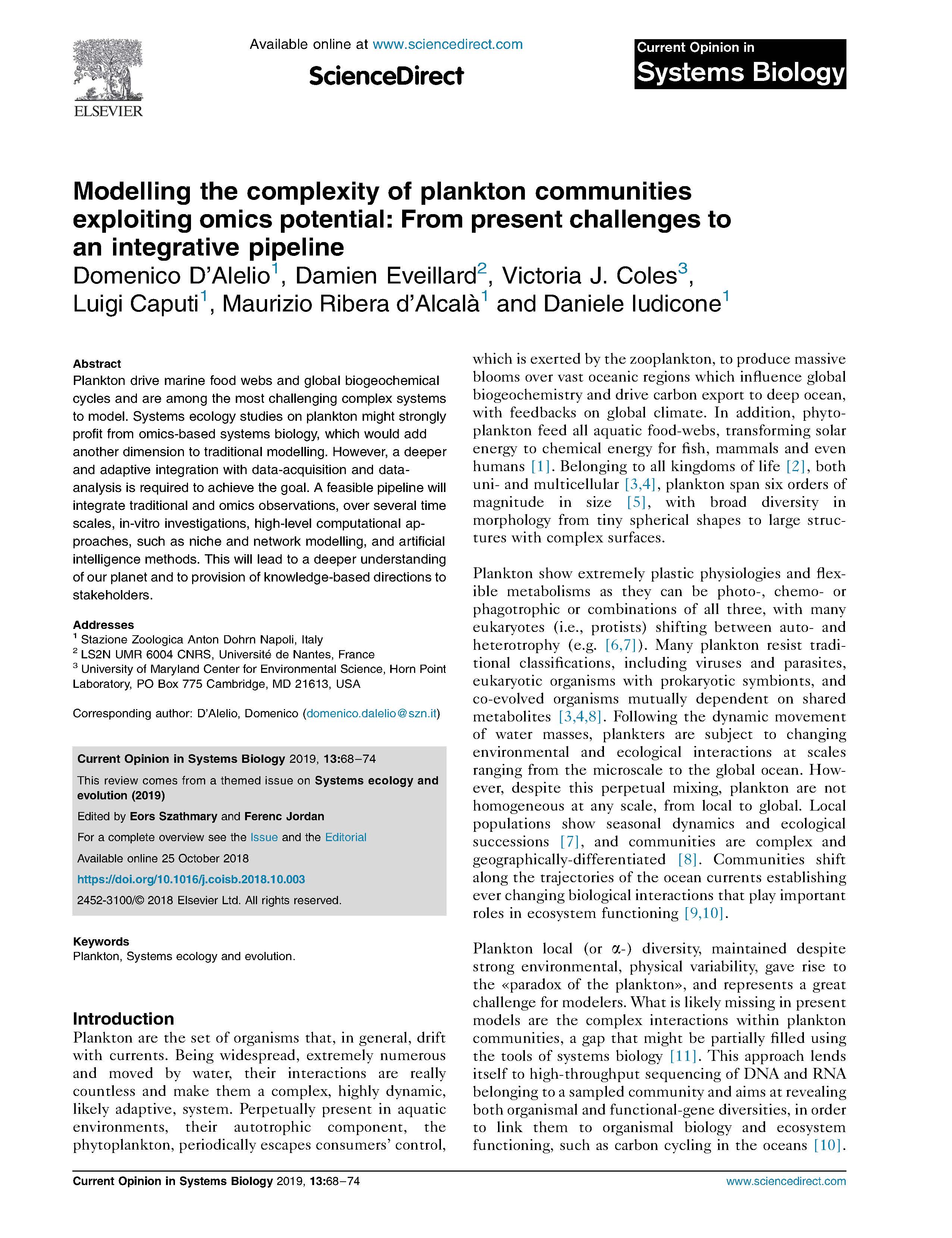 DAlelio et al Current Opinion 2019