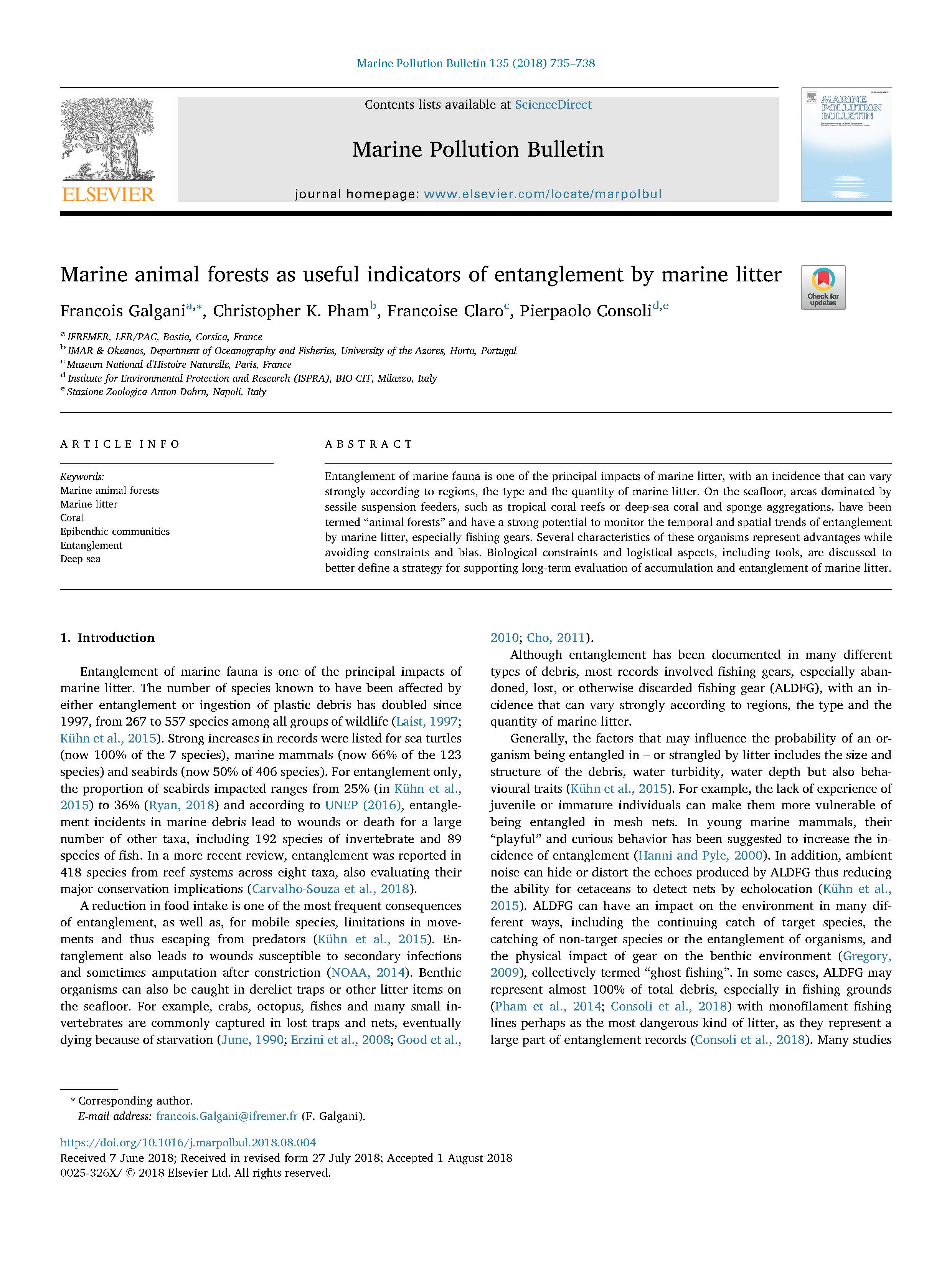 Galgani et al 2018 Animal Forest