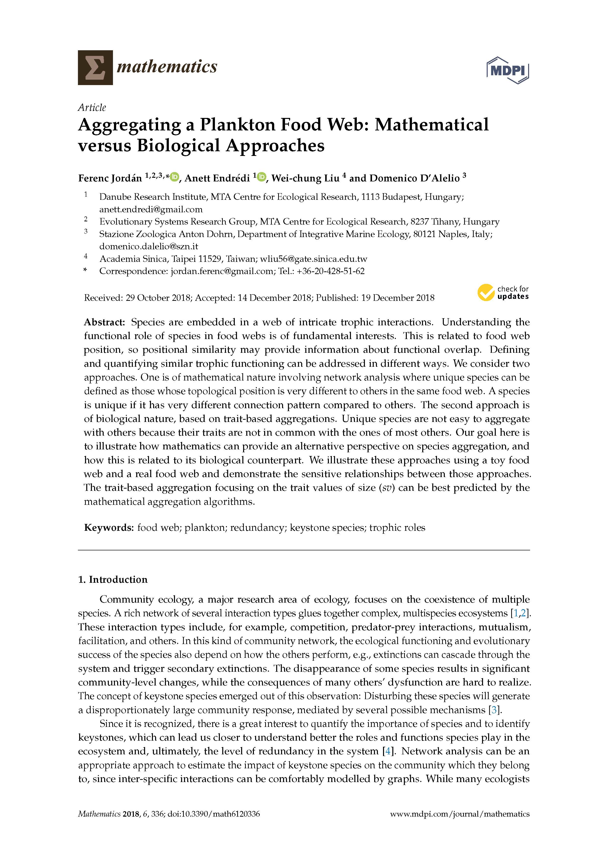 Jordan et al Mathematics 2018