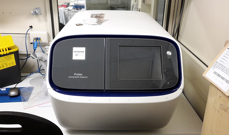 NGS sequencing platform ION Proton semiconductor sequencer- Life Technologies